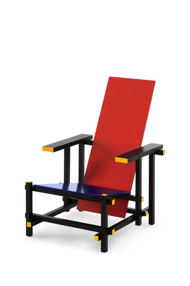 Poltrona, 365, CASSINA, effetto Mondrian Poltrona, 365, CASSINA, effetto Mondrian