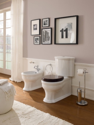 Sanitari Castellana Scarabeo ceramica bianca stile classico Sanitari Castellana Scarabeo ceramica bianca stile classico