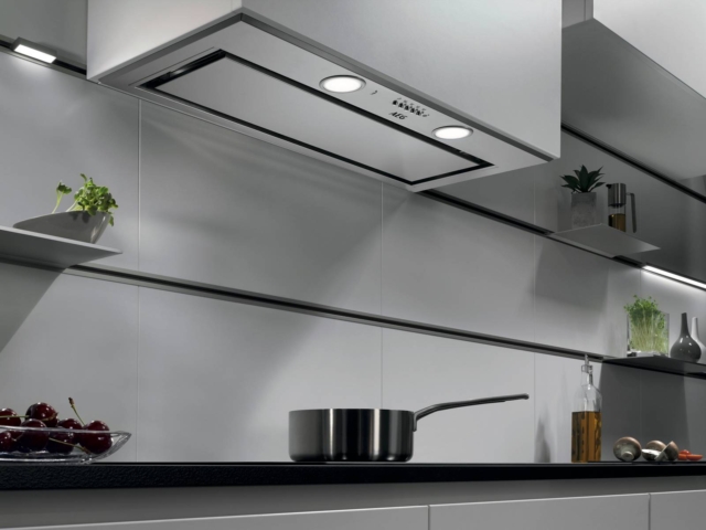 cappa da incasso larga 80 cm aeg DGE5861HM, portata massima di aspirazione 700 mc/h, classe di efficienza energetica A cappa da incasso larga 80 cm aeg DGE5861HM, portata massima di aspirazione 700 mc/h, classe di efficienza energetica A