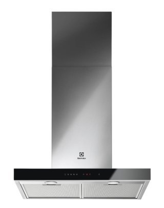 cappa parete classe A electrolux LFT766X 2, comandi Touch Control su vetro, installabile in modalità filtrante/aspirante cappa parete classe A electrolux LFT766X 2, comandi Touch Control su vetro, installabile in modalità filtrante/aspirante