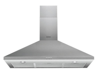 cappa parete indesit IHPC 9.5 LM X classe B, filtri antigrasso in alluminio lavabili in lavastoviglie cappa parete indesit IHPC 9.5 LM X classe B, filtri antigrasso in alluminio lavabili in lavastoviglie