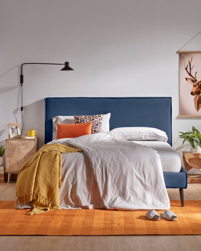 kave home VENLA letto tessile colorato kave home VENLA letto tessile colorato