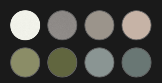 olori laccato Libreria pensile Randomito, in legno laccato di MDF Italia