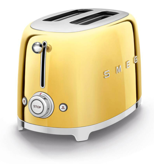 tostapane TSF01GOEU della linea 50’s style di Smeg tostapane TSF01GOEU della linea 50’s style di Smeg