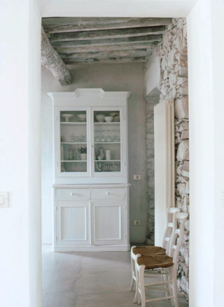 vista verso la credenza vista verso la credenza