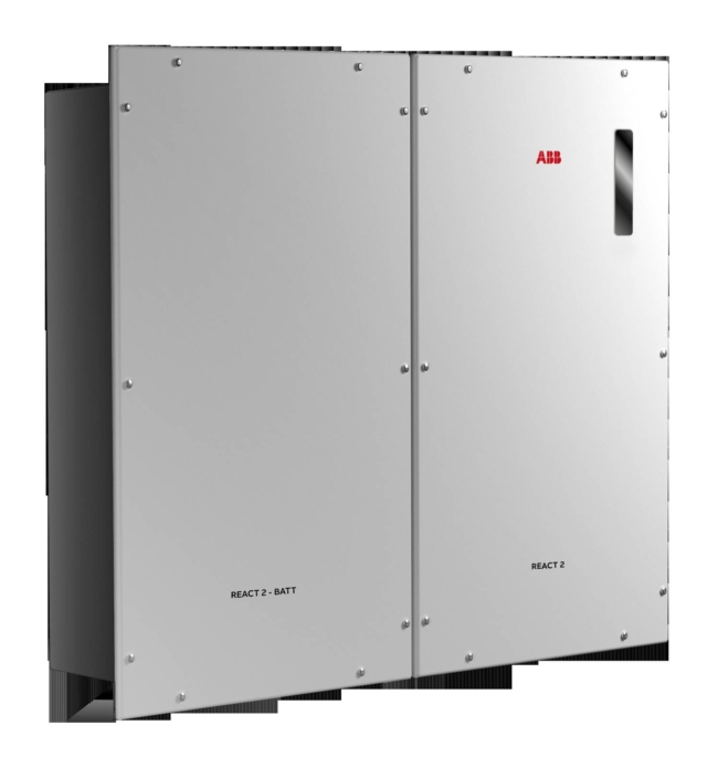 sistema accumulo completo di inverter e batterie al litio per fotovoltaico React 2 di ABB sistema accumulo completo di inverter e batterie al litio per fotovoltaico React 2 di ABB