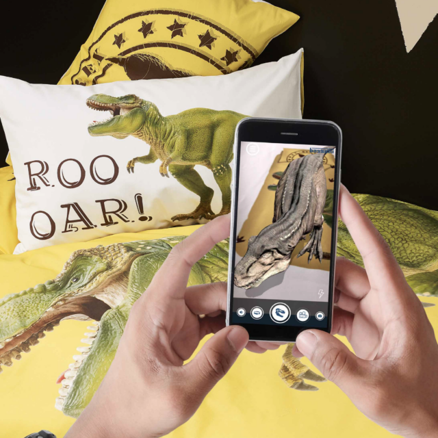 Zucchi Bassetti Dino Kids Trapunta Realtà Aumentata AR Zucchi Bassetti Dino Kids Trapunta Realtà Aumentata AR