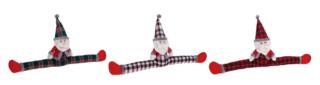 decorazione natale 2022 paraspifferi tessuto cappello vestito scozzese verde rosso bianco babbo natale conforama decorazione natale 2022 paraspifferi tessuto cappello vestito scozzese verde rosso bianco babbo natale conforama