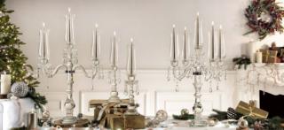 decori natale 2022 candelieri cristallo trasparente pendenti una tre cinque fiamme brandani decori natale 2022 candelieri cristallo trasparente pendenti una tre cinque fiamme brandani