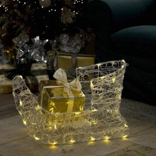 decori natale 2022 slitta luminosa led bianco caldo santa express qvc decori natale 2022 slitta luminosa led bianco caldo santa express qvc