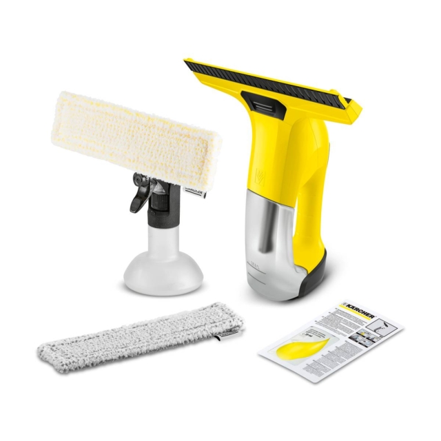 lavavetri karcher modello wv6 plus consente di rimuovere il fluido in eccesso da intere superfici con una sola carica. La batteria dura infatti 100 minuti lavavetri karcher modello wv6 plus consente di rimuovere il fluido in eccesso da intere superfici con una sola carica. La batteria dura infatti 100 minuti