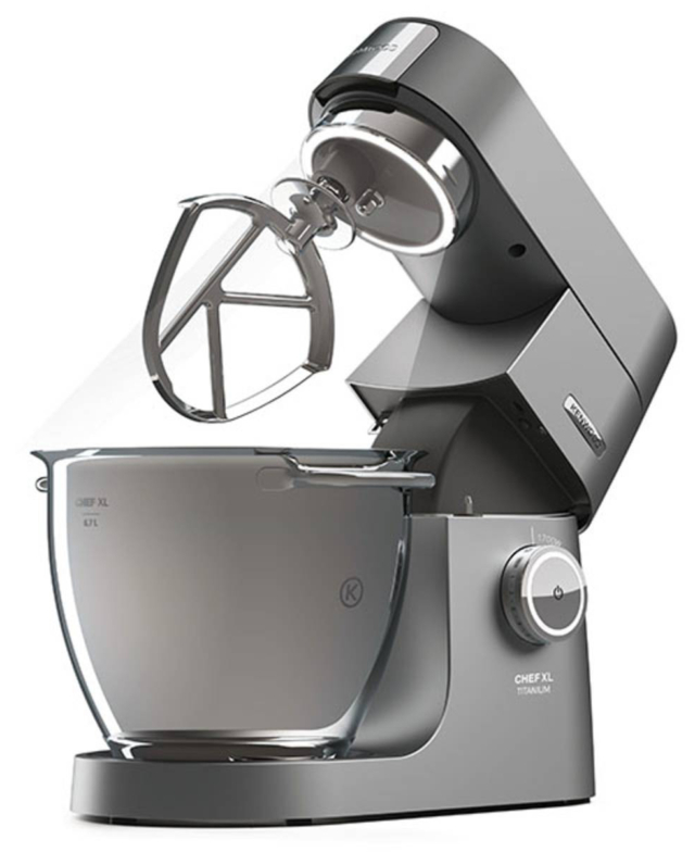 planetaria KVL8320S Chef Titanium XL di Kenwood con sistema illuminazione interna planetaria KVL8320S Chef Titanium XL di Kenwood con sistema illuminazione interna