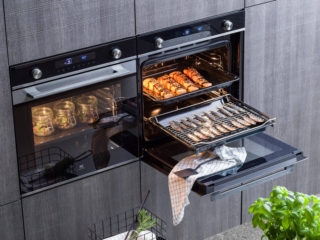 forno MKO 1307-ED M BK di Master Kitchen, 13 funzioni di cottura tra cui quella specifica per la pizza, classe A+ forno MKO 1307-ED M BK di Master Kitchen, 13 funzioni di cottura tra cui quella specifica per la pizza, classe A+