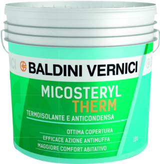 idropittura termica anti-condensa Microsteryl Therm di Baldini Vernici idropittura termica anti-condensa Microsteryl Therm di Baldini Vernici
