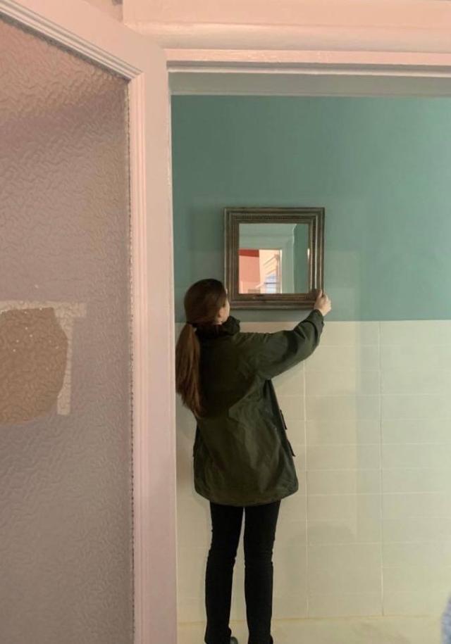 prova appendere quadro su parete con boiserie dipinta prova appendere quadro su parete con boiserie dipinta