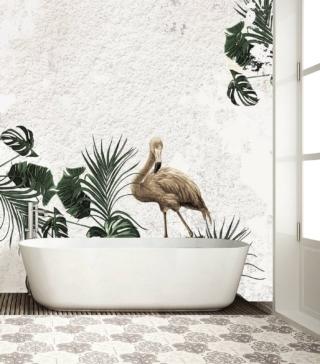 InstabilelabBird garden carta da parati tema naturalistico InstabilelabBird garden carta da parati tema naturalistico