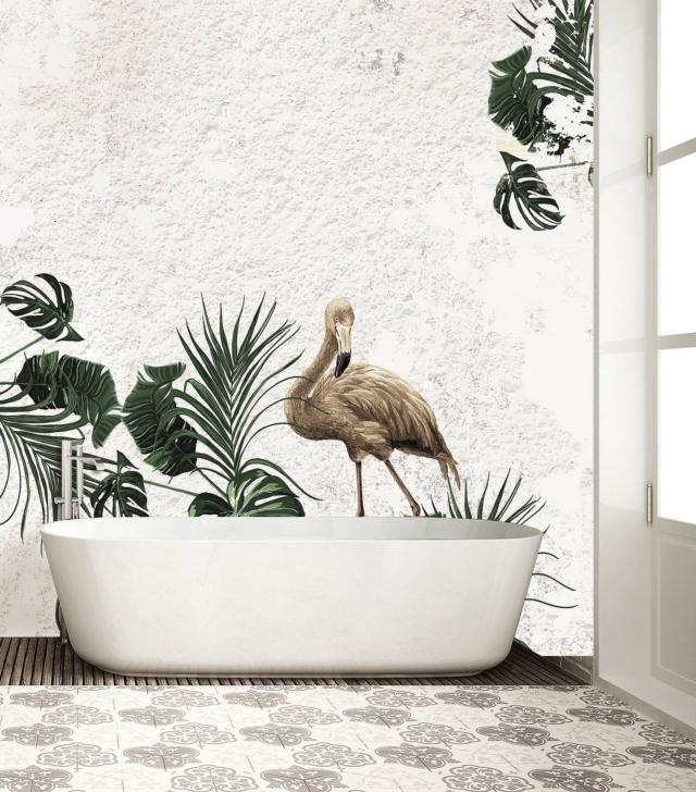 InstabilelabBird garden carta da parati tema naturalistico InstabilelabBird garden carta da parati tema naturalistico