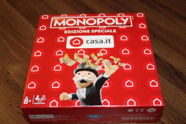 Gioco da tavola Monopoly in edizione speciale realizzata da Casa.it Gioco da tavola Monopoly in edizione speciale realizzata da Casa.it