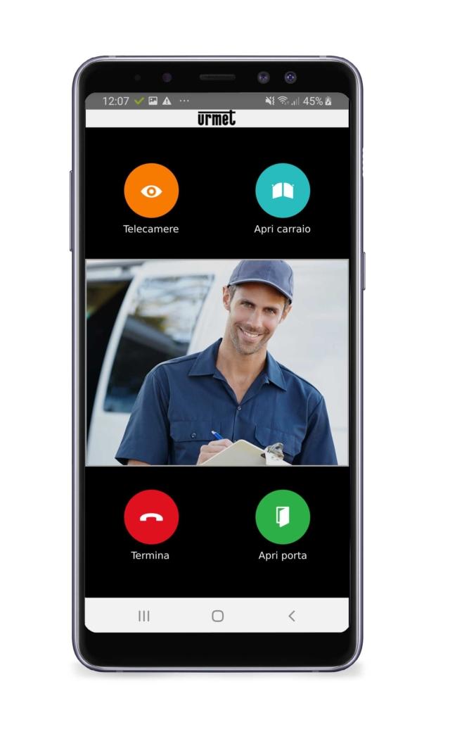 videocitofono su smartphone e tablet CallMe di Urmet videocitofono su smartphone e tablet CallMe di Urmet