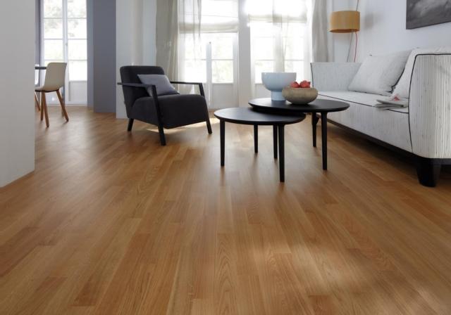 doghe in rovere parquet Monopark Comfort di Bauwerk doghe in rovere parquet Monopark Comfort di Bauwerk