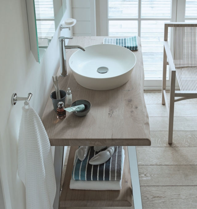 lavabo rotondo bianco ceramica, modello cape cod di duravit lavabo rotondo bianco ceramica, modello cape cod di duravit