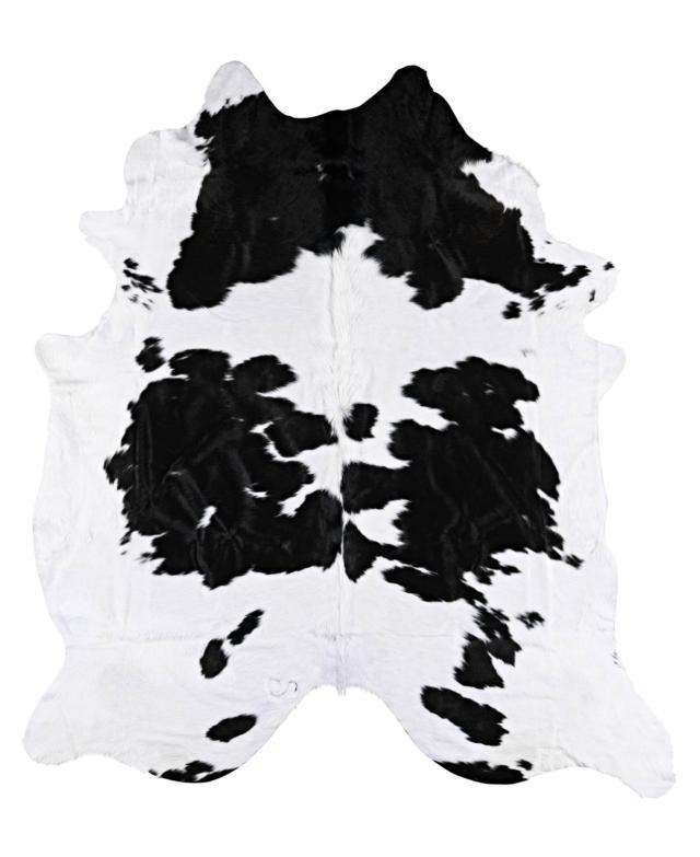 tappeto Koldby di Ikea Italia in resistente pelle bovina bianco e nero tappeto Koldby di Ikea Italia in resistente pelle bovina bianco e nero