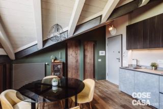 mansarda montagna ingresso