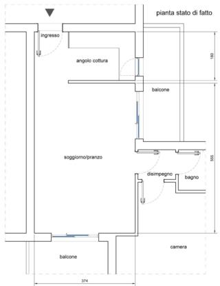 planimetria bilocale