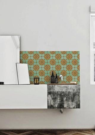 wallpaper_splashback_ibiza_ limelace carta da parati effetto maiolica wallpaper_splashback_ibiza_ limelace carta da parati effetto maiolica