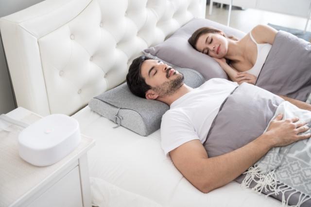 Motion Pillow - Cuscino Antirussamento CES 2020 Motion Pillow - Cuscino Antirussamento CES 2020