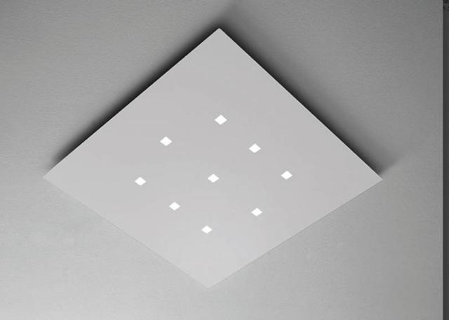 lampada a soffitto Isi di Icone Luce corpo in ferro con luci a led. Oltre che quadrata, esiste in altre due forme e in più dimensioni lampada a soffitto Isi di Icone Luce corpo in ferro con luci a led. Oltre che quadrata, esiste in altre due forme e in più dimensioni