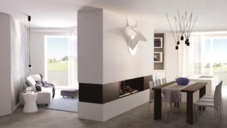 PROGETTO 3D ZONA GIORNO IRREGOLARE 180 mq PROGETTO 3D ZONA GIORNO IRREGOLARE 180 mq