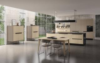 cucina piano Okite febal cucine chantal aperta sul living con isola cucina piano Okite febal cucine chantal aperta sul living con isola
