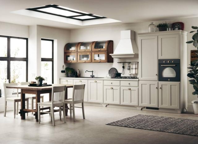 cucina stile retro scavolini favilla ante laccato tortora lineare cucina stile retro scavolini favilla ante laccato tortora lineare