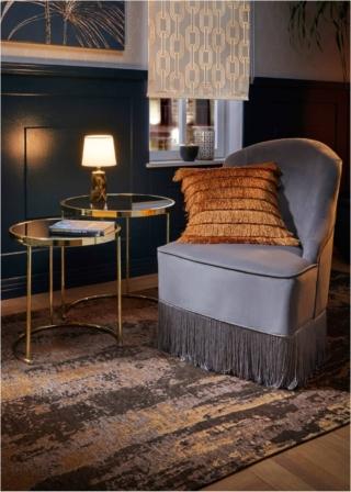 cuscino frange marrone bronzo bonprix art 19322396 cuscino frange marrone bronzo bonprix art 19322396
