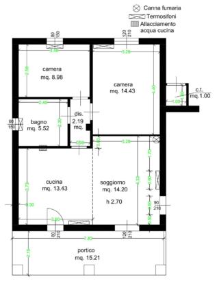 planimetria con quote