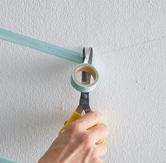 fai da te Parete Washi Tape fai da te Parete Washi Tape