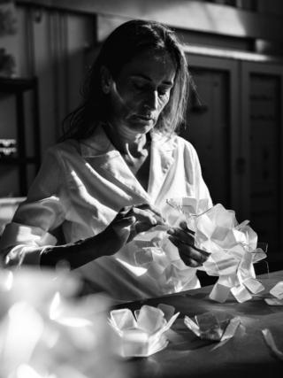 Slamp lavorazione manuale tecnopolimeri, foto Pedo Sadio