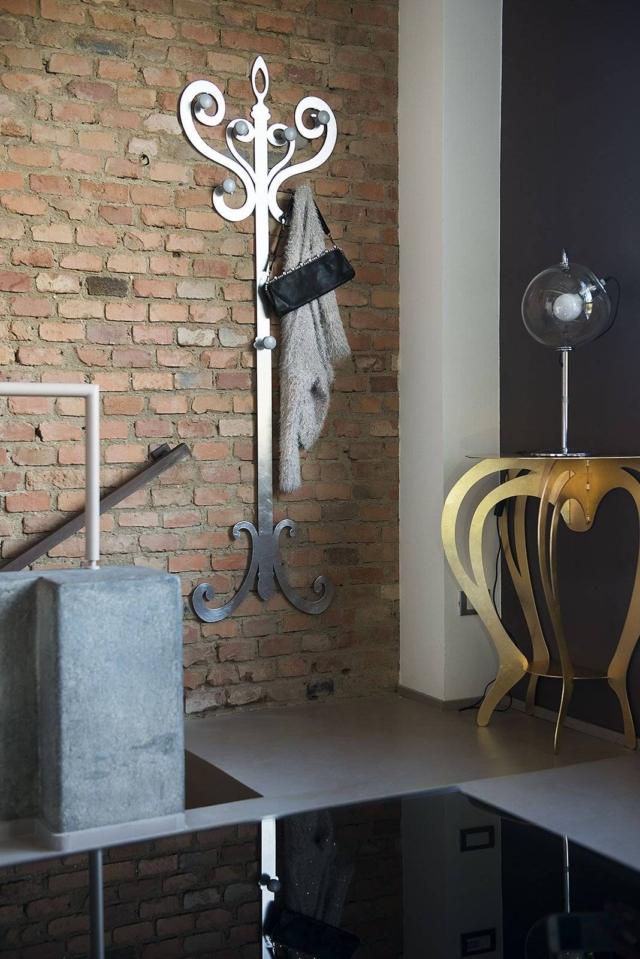 appendiabiti parete arti&mestieri thonet metallo sagomato argento appendiabiti parete arti&mestieri thonet metallo sagomato argento