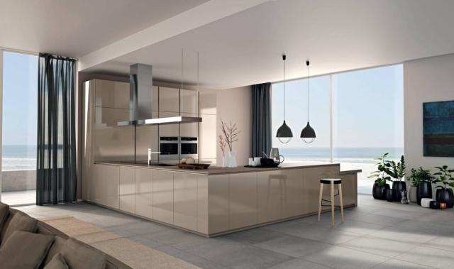 cucina ante laccato lucido corda maistri viva aperta living cucina ante laccato lucido corda maistri viva aperta living