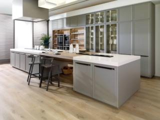 cucina ante riquadrate gamadecor e4.40 laccato opaco limo isola bancone snack cucina ante riquadrate gamadecor e4.40 laccato opaco limo isola bancone snack