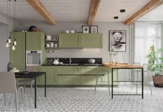 cucina ante riquadrate la casa moderna ada coll. pratica alkorcell verde salvia bancone snack cucina ante riquadrate la casa moderna ada coll. pratica alkorcell verde salvia bancone snack