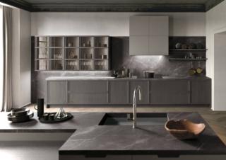 cucina ante riquadrate stosa newport frassino grigio pernice isola cucina ante riquadrate stosa newport frassino grigio pernice isola