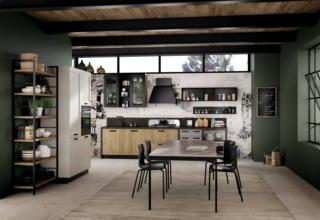 cucina basi effetto legno chiaro la casa moderna pratica nobilitato stile industriale cucina basi effetto legno chiaro la casa moderna pratica nobilitato stile industriale