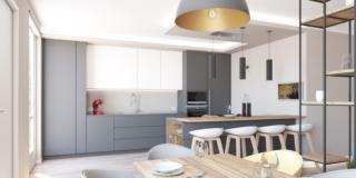 Open space: come arredare soggiorno e cucina