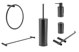 Stilhaus HASHI SERIE IN NERO OPACO Stilhaus HASHI SERIE IN NERO OPACO