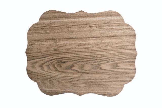Set di 2 tovaglie rigide della collezione Romantic di Bitossi Home in melamina effetto legno Set di 2 tovaglie rigide della collezione Romantic di Bitossi Home in melamina effetto legno