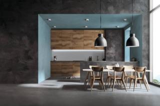 Ambiente cucina - malta per fughe ecompatibile Litokol  Starlike® EVO SpazioContinuo azzurro polvere Ambiente cucina - malta per fughe ecompatibile Litokol  Starlike® EVO SpazioContinuo azzurro polvere