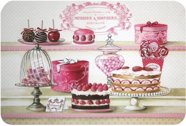 Tovaglietta americana Patisserie di OBI realizzata in polipropilene impermeabile Tovaglietta americana Patisserie di OBI realizzata in polipropilene impermeabile