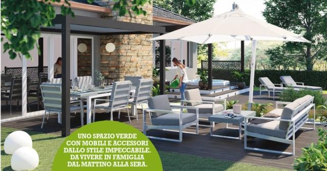 arredi per l'esterno Leroy Merlin giardino con salotto tavolo lettini piscina idromassaggio arredi per l'esterno Leroy Merlin giardino con salotto tavolo lettini piscina idromassaggio